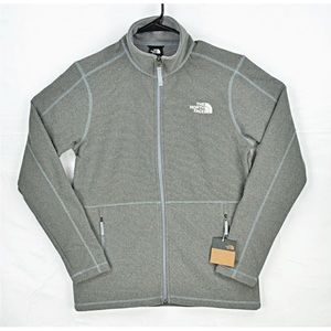 The North Face Men's CAP Rock Full Zip Long Sleeve Jacket Gray
